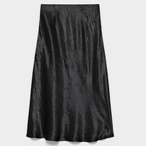Aritzia Babaton Slip Satin Midi Skirt